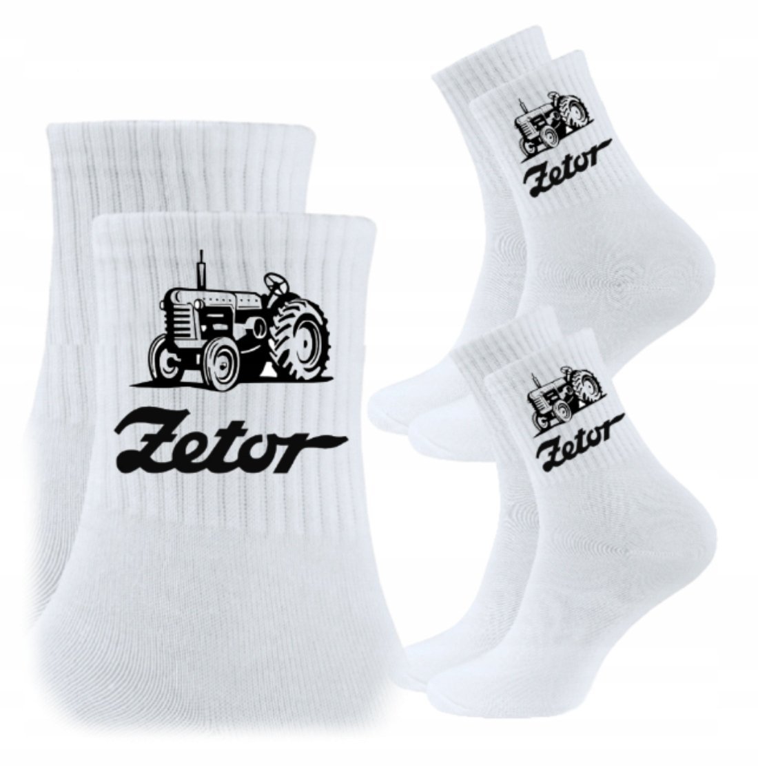3x Skarpetki Urodziny Prezent Skarpety dla kierowcy ZETOR TRAKTOR