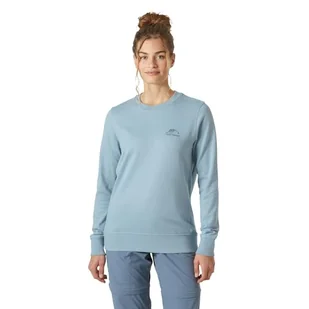 Helly Hansen Damska bluza z grafiką W Nord, Windy Blue, S, Wietrzny niebieski, S - Bluzy damskie - miniaturka - grafika 1