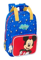 Plecaki szkolne i tornistry - Safta MICKEY MOUSE GOOD DAY plecak dziecięcy, z uchwytami, dostosowany do wózka, idealny dla dzieci w różnym wieku, wygodny i wszechstronny, jakość i wytrzymałość, 20 x 8 x 28 cm, Niebieski, M, Casual - miniaturka - grafika 1