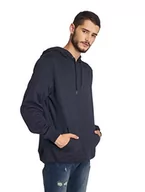 Bluzy męskie - Urban Classics Męska bluza z kapturem Basic Sweat Hoody, grantowy, S - miniaturka - grafika 1