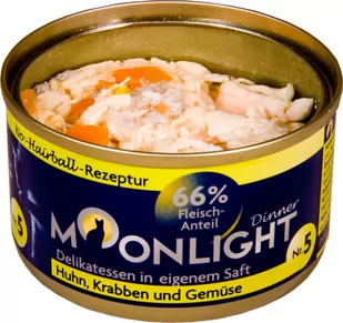 Moonlight Dinner 5 Sos Kurczak Kałamarnica 80G - Mokra karma dla kotów - miniaturka - grafika 1