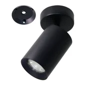 Lampy sufitowe - Natynkowa lampa Tore TLS006-BK Zumaline spot metalowa czarna - miniaturka - grafika 1