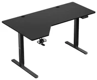 Biurka gamingowe - Huzaro Hero 9.1 czarny - miniaturka - grafika 1