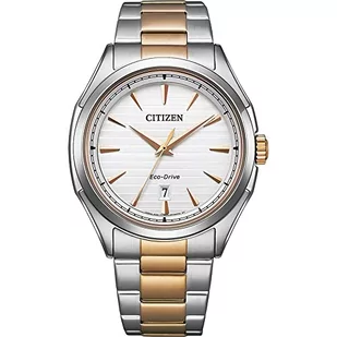 Citizen Zegarki męskie analogowe Eco-Drive, Solar 32023842, wielokolorowa, One Size, bransoletka - Moda i Uroda OUTLET - miniaturka - grafika 1