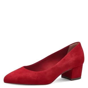 Tamaris Damskie klasyczne czółenka, damskie buty na obcasie, wkładka Touch, czerwony, 37 eu - Czółenka - miniaturka - grafika 1