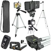 Statywy fotograficzne - Statyw Fotograficzny Tripo 133Cm Pilot Bluetooth D85 - miniaturka - grafika 1