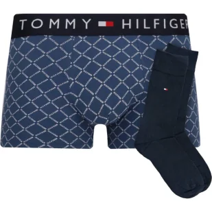 Tommy Hilfiger Bokserki + skarpety - Skarpetki męskie - miniaturka - grafika 1