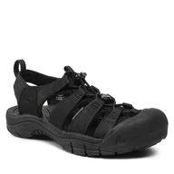 Sandały męskie - Sandały Keen Newport H2 1022258 Triple Black - miniaturka - grafika 1