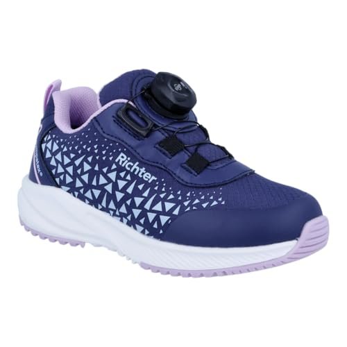 Richter Buty dziecięce Buddy Sneaker, Nautical/Sky/Orchid, 34 EU