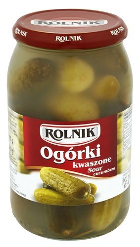 Rolnik Ogórki kwaszone 850g