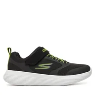 Buty dla chłopców - Sneakersy Skechers Go Run 400 V2-Goltran 405095L/BKYL Czarny - miniaturka - grafika 1