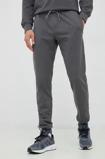Spodnie męskie - CMP spodnie dresowe męskie kolor szary melanżowe - grafika 1
