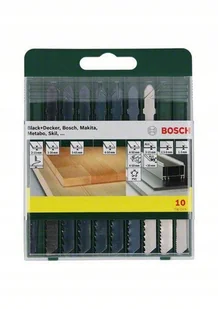 Bosch Zestaw wierteł 10częściowy zestaw do drewna metalu tworzywa sztucznego - Tarcze do pił - miniaturka - grafika 3