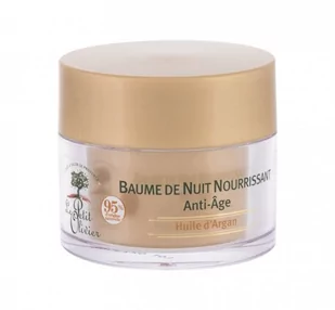 Le Petit Olivier Argan Oil Nourishing Night Balm Anti-Aging krem na noc 50 ml dla kobiet - Kremy do twarzy - miniaturka - grafika 1