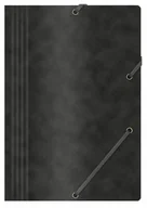 Teczki i skoroszyty - TECZKA Z GUMKĄ A4 PRESZPANOWA 390g OFFICE PRODUCT CZARNA 1szt. - miniaturka - grafika 1