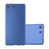 Etui i futerały do telefonów - Sony Cadorabo Xperia M5 etui silikonowe-firmy cadorabo Metallic-Look Matt Ultra cienkie Slim wzór TPU etui ochronne etui pokrowiec bumper Back Case Cover, Xperia M5 DE-103950 - miniaturka - grafika 1