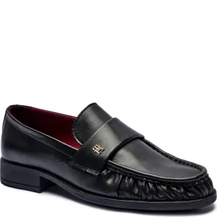 Tommy Hilfiger Skórzane mokasyny - Mokasyny damskie - miniaturka - grafika 1