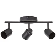 Oprawy, klosze i abażury - Listwa reflektorowa Tekla czarna 3 x GU10 Inspire - miniaturka - grafika 1