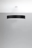 Lampy sufitowe - Sollux Lighting Żyrandol SKALA 90 czarny 2BM - miniaturka - grafika 1