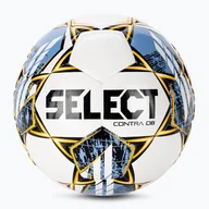 Piłka nożna - Piłka do piłki nożnej SELECT Contra DB v23 white/blue rozmiar 3 - miniaturka - grafika 1
