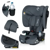 Foteliki samochodowe - Fotelik samochodowy SKŁADANY 76-150cm ISOFIX 9-36kg SZEROKI Lionelo Nelly - miniaturka - grafika 1