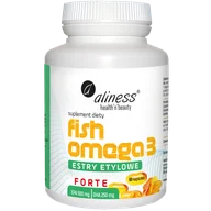 Serce i układ krążenia - Aliness Fish Omega 3 Forte Estry 500/250 mg, 60 kapsułek - miniaturka - grafika 1