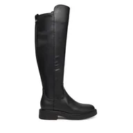 Kozaki damskie - Muszkieterki Guess FLFFYZ ELE11 Czarny - miniaturka - grafika 1