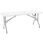 Stoły ogrodowe - Home&Garden Stół cateringowy składany 180 cm 952665 - miniaturka - grafika 1