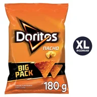 Inne przekąski suche - Doritos - Chipsy kukurydziane o smaku serowym - miniaturka - grafika 1