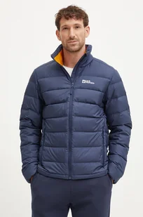 Jack Wolfskin kurtka sportowa puchowa Ather kolor granatowy 1207681 - Kurtki i kamizelki sportowe męskie - miniaturka - grafika 1