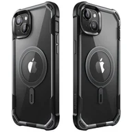 Etui i futerały do telefonów - Oryginalne Etui APPLE IPHONE 15 SupCase IBLSN Ares MagSafe czarne - miniaturka - grafika 1