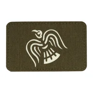 Odzież taktyczna i umundurowanie - M-Tac - Naszywka Sztandar Wrona - Cordura 500D - Laser Cut - Fluorescencyjna - Ranger Green/GID - 51171239 - miniaturka - grafika 1