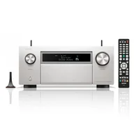 Amplitunery - DENON AVC-A1H amplituner wielokanałowy 9.4 IMAX Enhanced 8K/60Hz srebrny - miniaturka - grafika 1