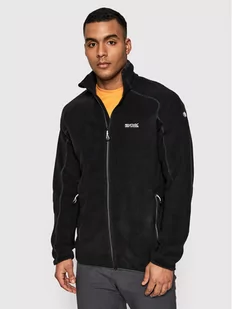Regatta Polar Hadfield RMA502 Czarny Regular Fit - Bluzy męskie - miniaturka - grafika 1
