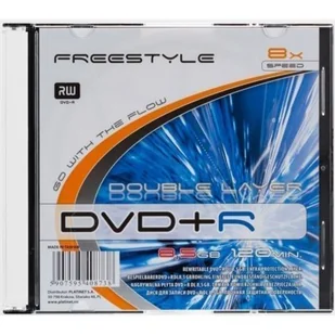 Freestyle DVD+R 8.5GB 8x DOUBLE LAYER Slim*1 [40873] OMDFDL8S1 - Nośniki danych - miniaturka - grafika 1