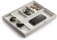 Etui i futerały do telefonów - Sonorous PARK/CHARGE MULTI BEI Ladestation mit Taschenleerer Ablageschale für Smartphone beige/grau/schwarz - miniaturka - grafika 1