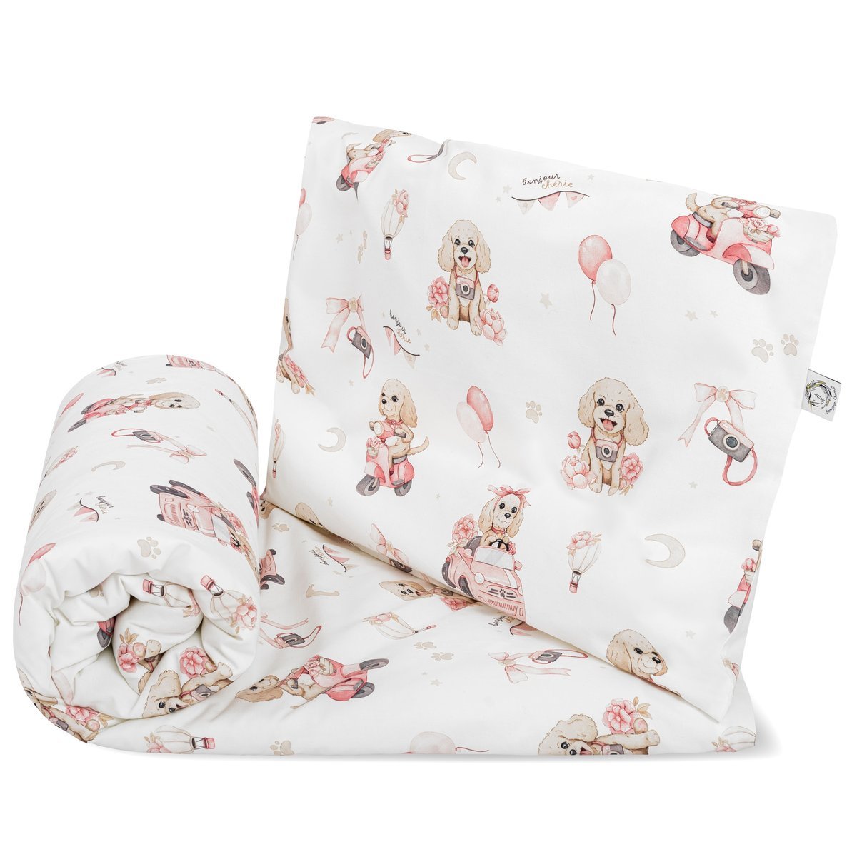 Pościel do łóżka 2 el. (poszewki) 160x200, 70x80 cm Bianca