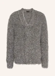 Lacoste Kardigan grau - Swetry damskie - miniaturka - grafika 1