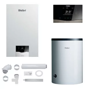 VAILLANT PAKIET KOCIOŁ VC 20CS/1-5 + ZASOBNIK VIH R 120/6 B + STEROWNIK VRC 720 SENSOCOMFORT + ZESTAW DO SZACHTU + ZESTAW PODŁ. 0010043619 - Piece i kotły grzewcze - miniaturka - grafika 1