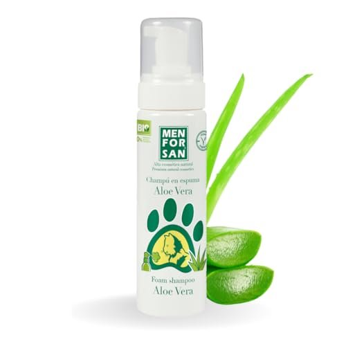 MENFORSAN Aloe Vera Szampon w piance dla kotów, 200ml