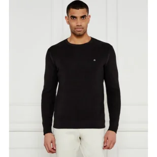 Calvin Klein Sweter Regular Fit - Swetry męskie - miniaturka - grafika 1