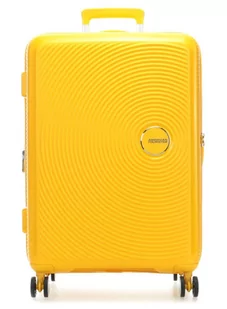 American Tourister Soundbox walizka średnia - golden yellow - Walizki - miniaturka - grafika 3