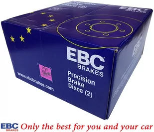 Przednia tarcza hamulcowa 330mm EBC seria Premium Lancia Voyager 2012- - Tarcze hamulcowe - miniaturka - grafika 2