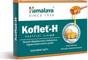 Witaminy i minerały - Himalaya Herbal Healthcare Koflet-H pastylki na kaszel i ból gardła Imbir 12szt - miniaturka - grafika 1