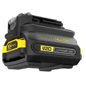 Akumulatory do elektronarzędzi - STANLEY Adapter do akumulatorów FATMAX 18V V20 SFMCB100 SFMCB100-XJ - miniaturka - grafika 1