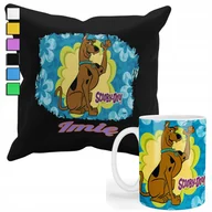 Gadżety dla niej i dla niego - ZESTAW KUBEK + POSZEWKA Z NADRUKIEM-DLA FANA PREZENT SCOOBY DOO +IMIĘ - miniaturka - grafika 1