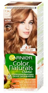 Garnier Color Naturals Créme farba do włosów 40 ml dla kobiet 7,34 Natural Copper - Farby do włosów i szampony koloryzujące - miniaturka - grafika 1