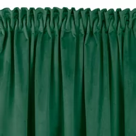 Zasłony - Zasłona VILA kolor butelkowa zieleń styl klasyczny taśma smok transparentna 5 cm z grzywką 3 cm velvet 135x245 homede - CURT/HOM - miniaturka - grafika 1