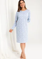 Piżamy damskie - KOSZULKA REGINA 164 NIEBIESKI (kolor niebieski, rozmiar L) - miniaturka - grafika 1