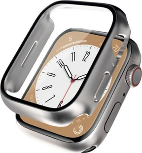 Crong Crong Hybrid Watch Case - Etui ze szkłem Apple Watch 41mm Starlight - Akcesoria do smartwatchy - miniaturka - grafika 1